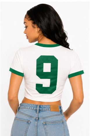 Mexico White Crop Top